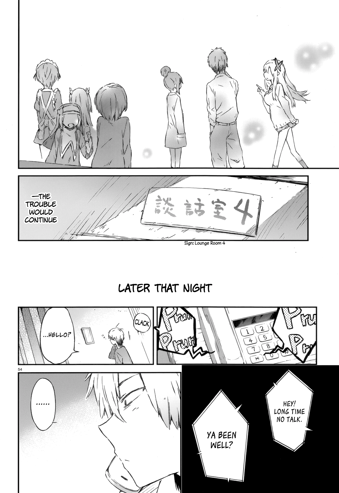 Boku wa Tomodachi ga Sukunai Chapter 35 page 50 - Chapter 35: The Work Appreciation Party