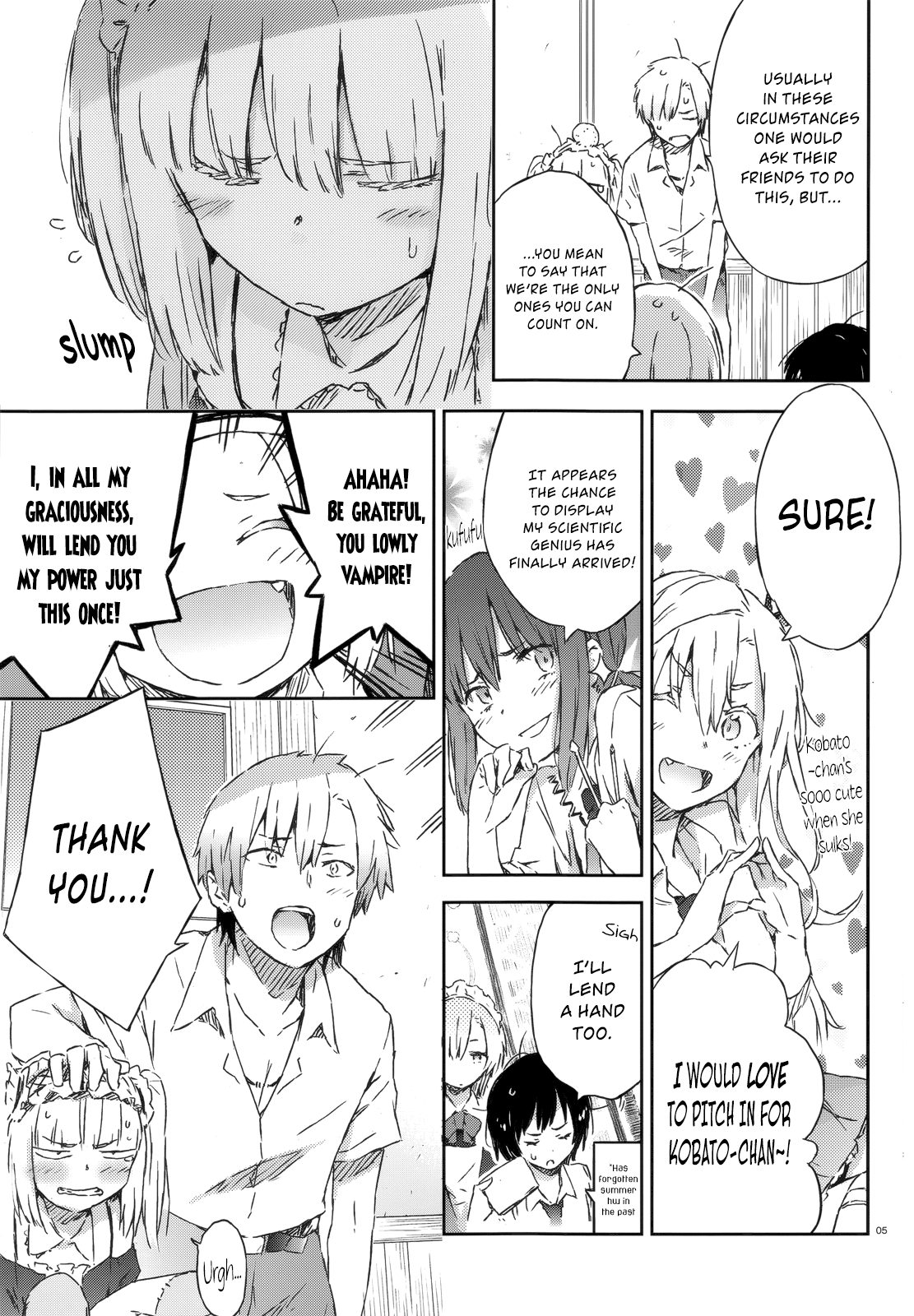 Boku wa Tomodachi ga Sukunai Chapter 36.5 page 4 - Chapter 36.5: Extra: Summer Vacation Hmwk makes Children Cry
