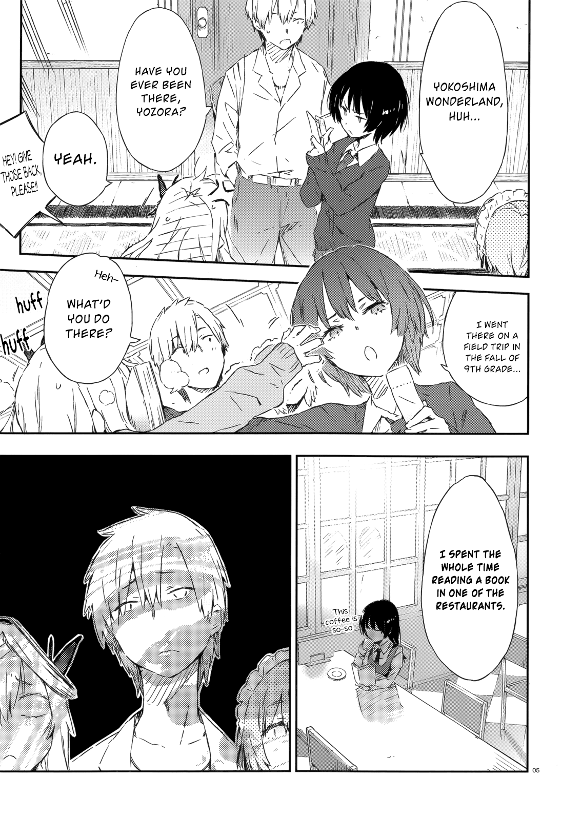 Boku wa Tomodachi ga Sukunai Chapter 36 page 5 - Chapter 36: An Invitation to the Amusement Park