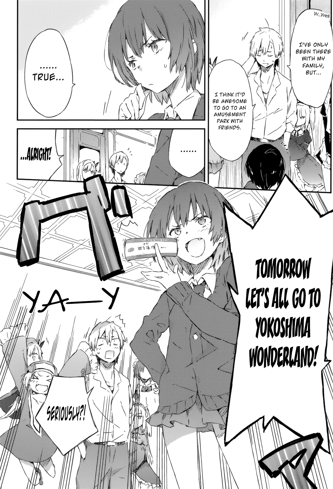 Boku wa Tomodachi ga Sukunai Chapter 36 page 6 - Chapter 36: An Invitation to the Amusement Park
