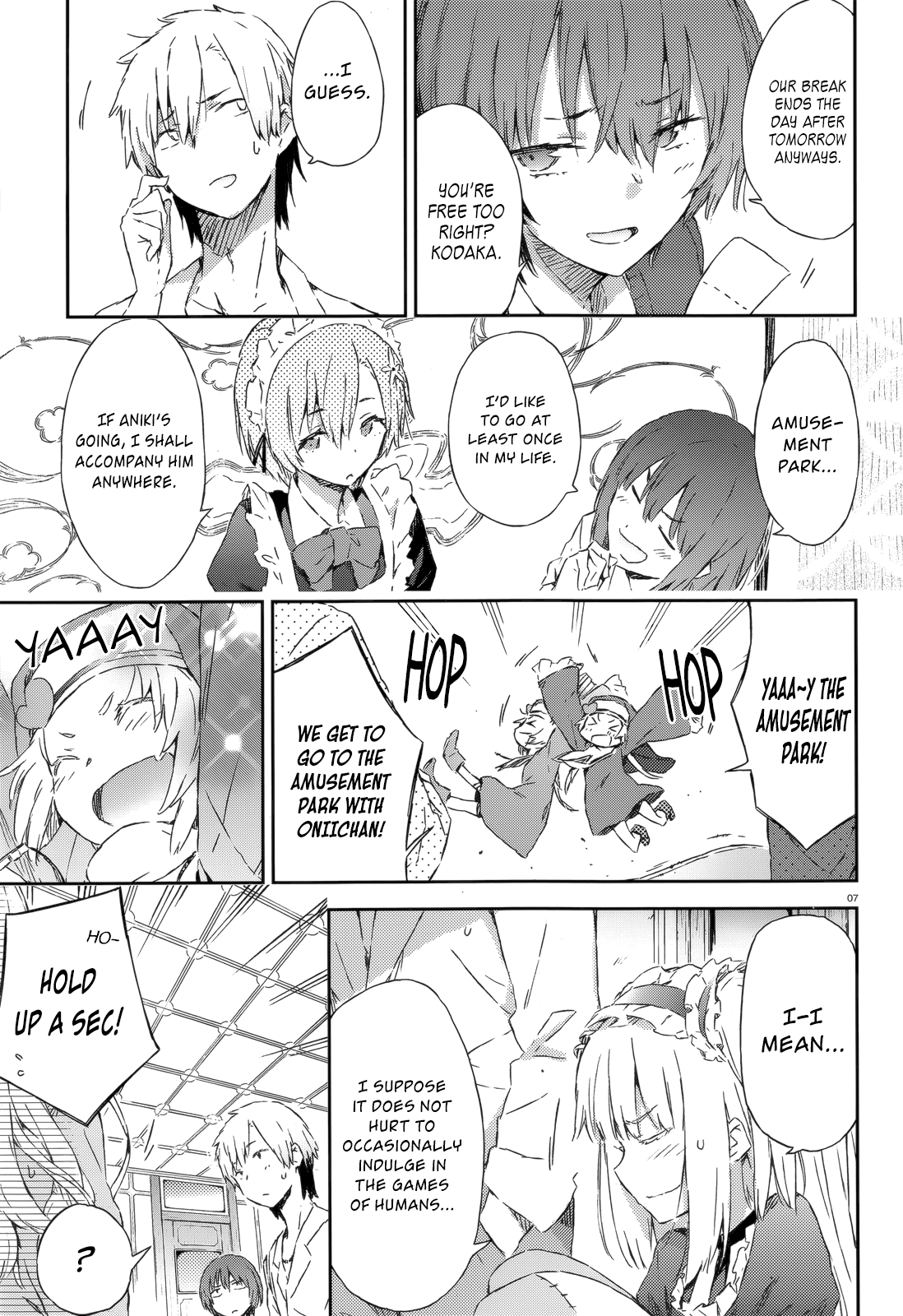 Boku wa Tomodachi ga Sukunai Chapter 36 page 7 - Chapter 36: An Invitation to the Amusement Park
