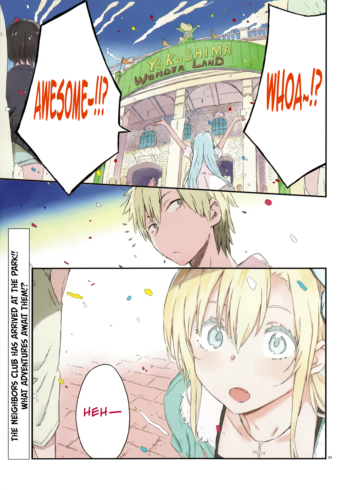 Boku wa Tomodachi ga Sukunai Chapter 37 page 1 - Chapter 37: Amusement Park ~The Black Dragon~
