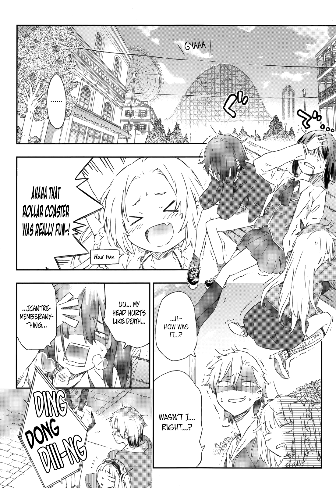 Boku wa Tomodachi ga Sukunai Chapter 37 page 12 - Chapter 37: Amusement Park ~The Black Dragon~