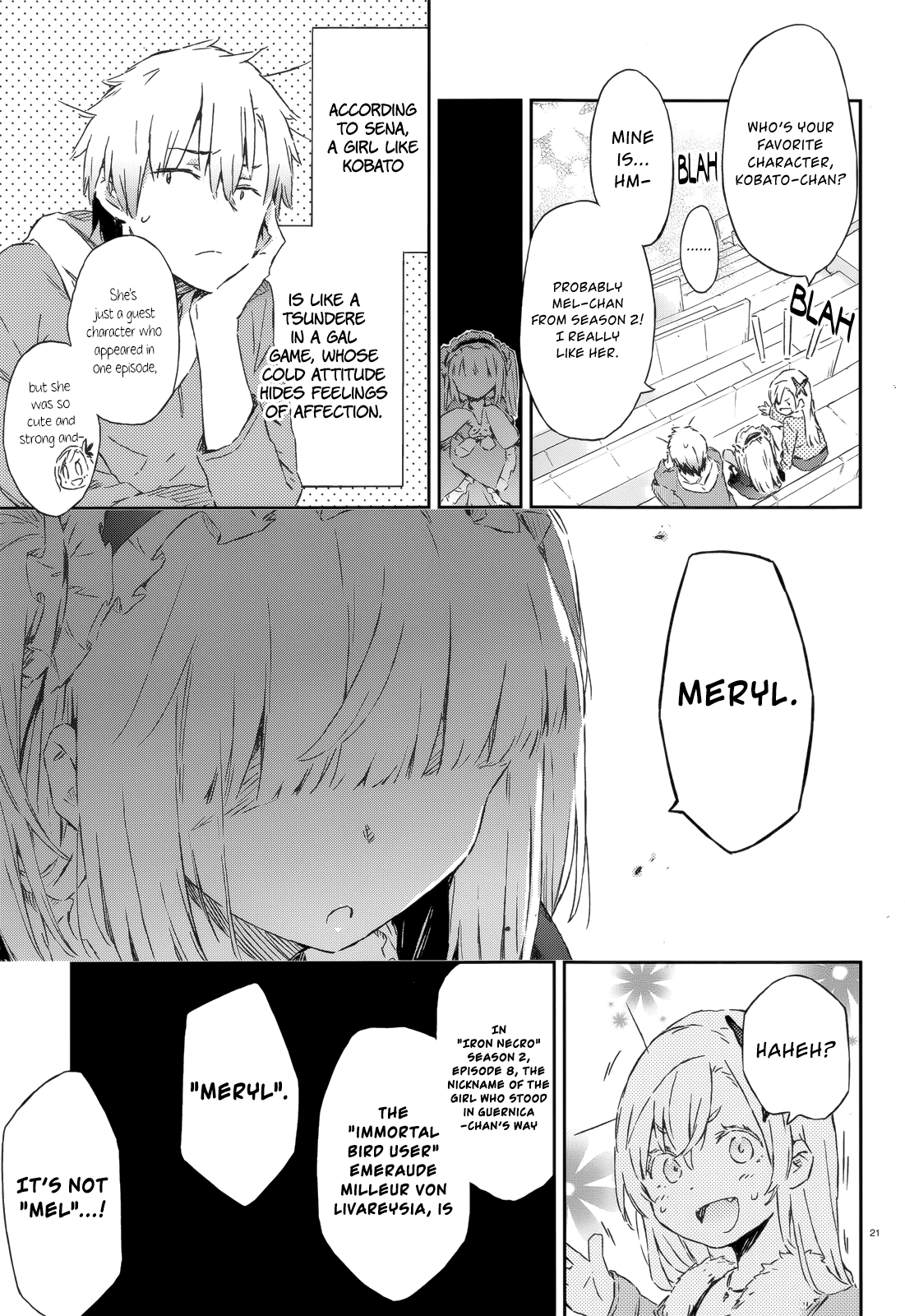 Boku wa Tomodachi ga Sukunai Chapter 37 page 17 - Chapter 37: Amusement Park ~The Black Dragon~