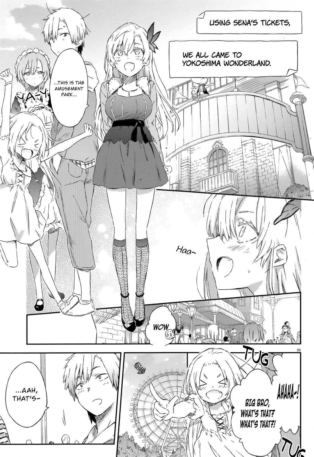 Boku wa Tomodachi ga Sukunai Chapter 37 page 3 - Chapter 37: Amusement Park ~The Black Dragon~