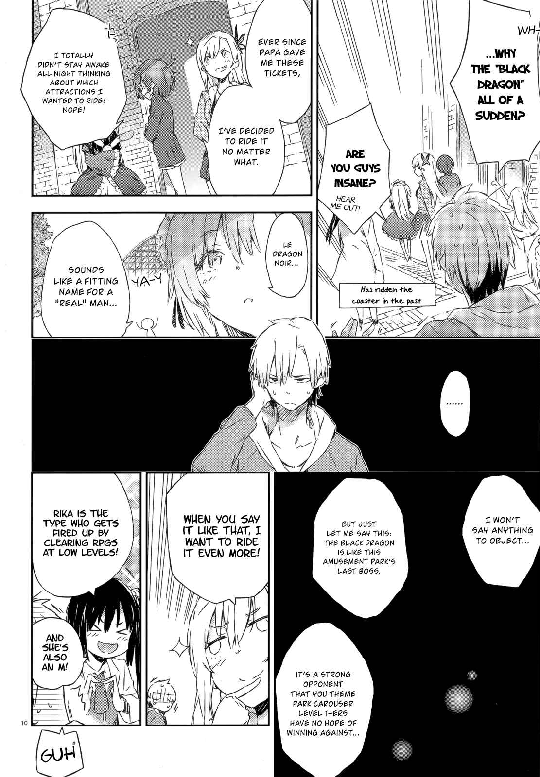 Boku wa Tomodachi ga Sukunai Chapter 37 page 8 - Chapter 37: Amusement Park ~The Black Dragon~