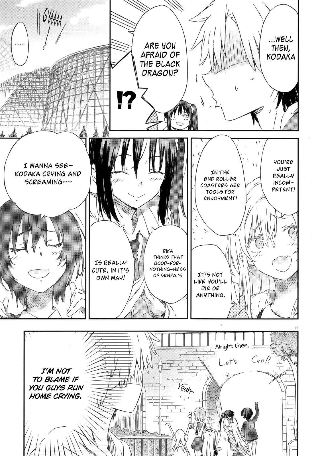 Boku wa Tomodachi ga Sukunai Chapter 37 page 9 - Chapter 37: Amusement Park ~The Black Dragon~