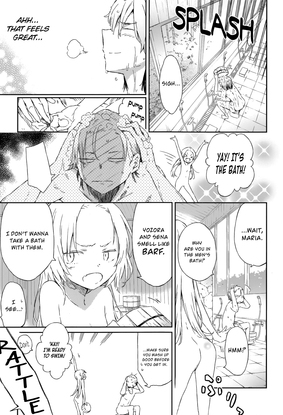 Boku wa Tomodachi ga Sukunai Chapter 38 page 22 - Chapter 38: Hot Spring