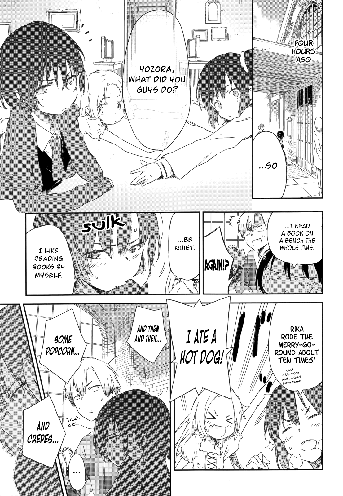 Boku wa Tomodachi ga Sukunai Chapter 38 page 3 - Chapter 38: Hot Spring