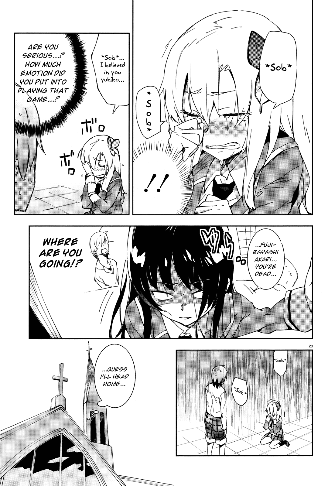 Boku wa Tomodachi ga Sukunai Chapter 4 page 23 - Chapter 4: Welcome to the World of Galge
