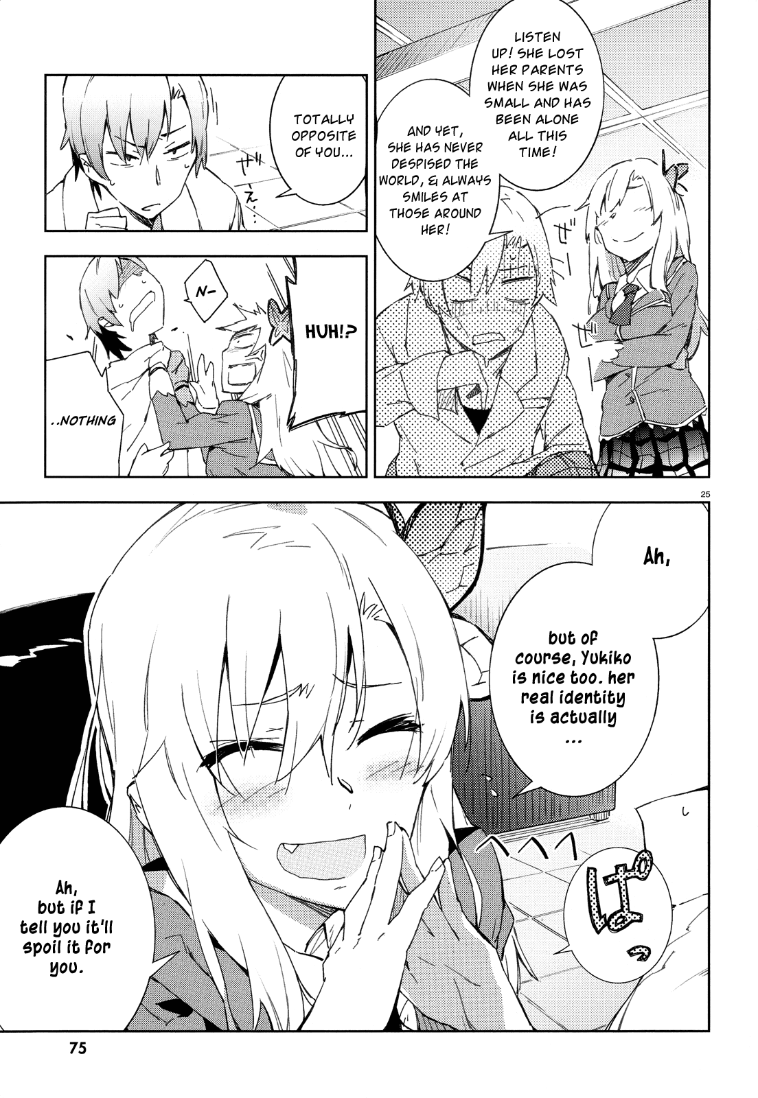 Boku wa Tomodachi ga Sukunai Chapter 4 page 25 - Chapter 4: Welcome to the World of Galge