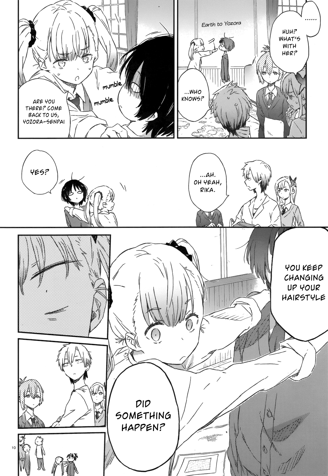 Boku wa Tomodachi ga Sukunai Chapter 40 page 10 - Chapter 40: Time Machine