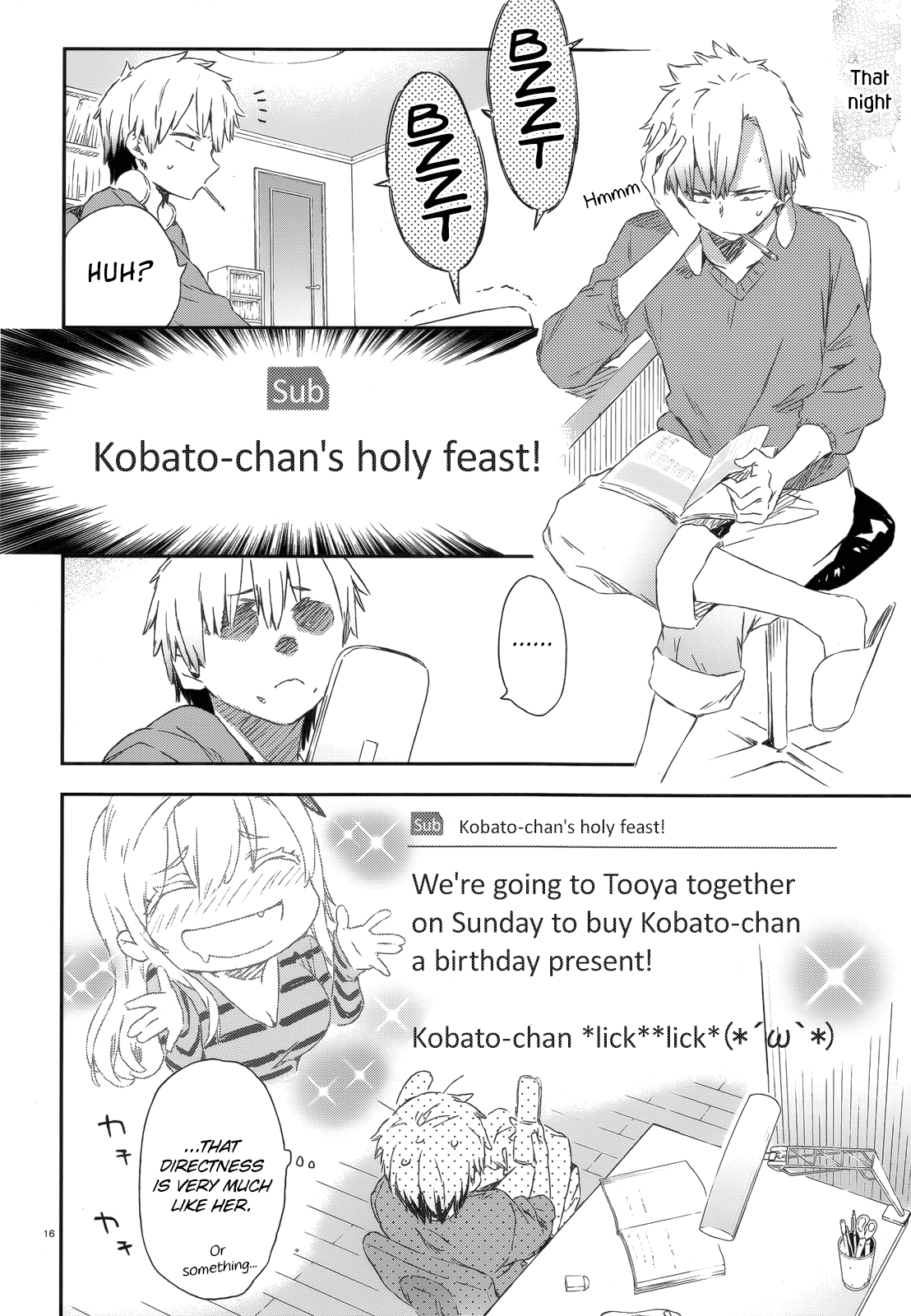 Boku wa Tomodachi ga Sukunai Chapter 41 page 13 - Chapter 41: Birthday