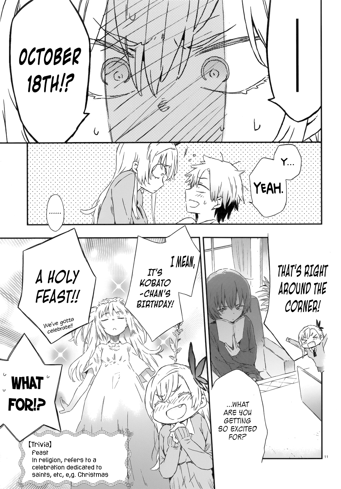 Boku wa Tomodachi ga Sukunai Chapter 41 page 8 - Chapter 41: Birthday