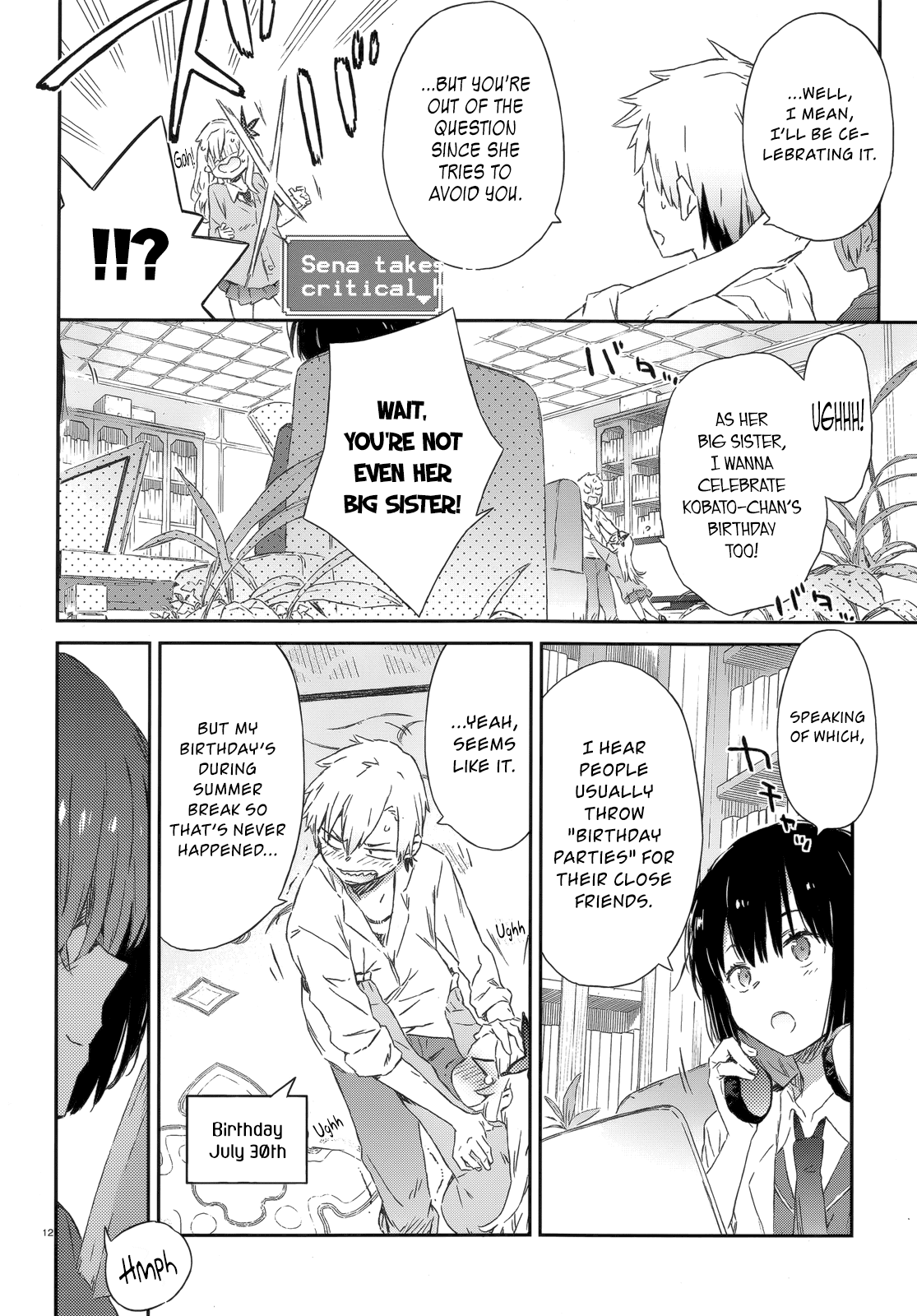 Boku wa Tomodachi ga Sukunai Chapter 41 page 9 - Chapter 41: Birthday
