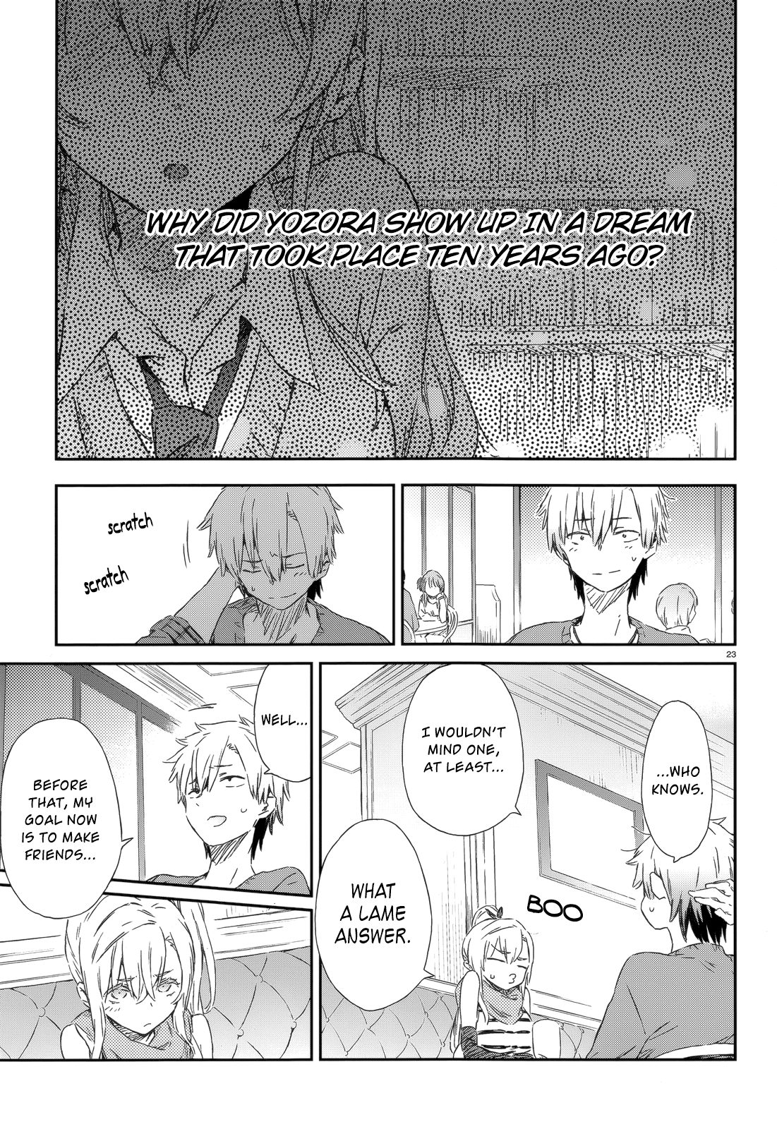 Boku wa Tomodachi ga Sukunai Chapter 42 page 21 - Chapter 42: This is a Date, No Buts About It. Thank You (...)