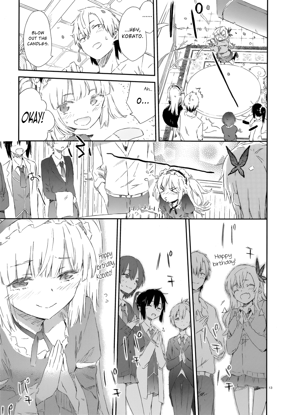 Boku wa Tomodachi ga Sukunai Chapter 43 page 12 - Chapter 43: Birthday Party