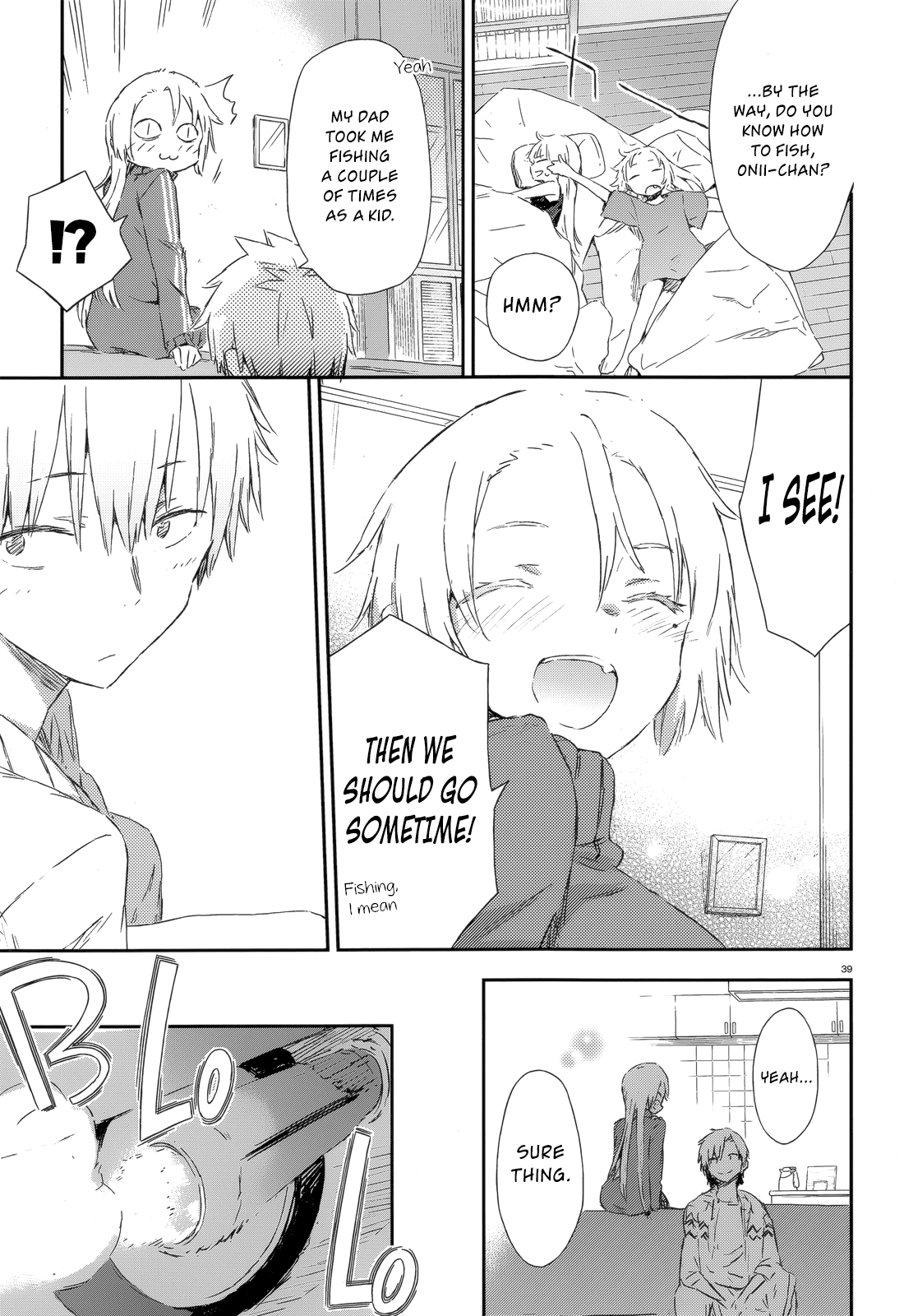 Boku wa Tomodachi ga Sukunai Chapter 43 page 37 - Chapter 43: Birthday Party