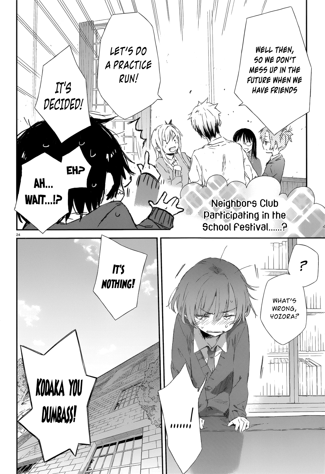 Boku wa Tomodachi ga Sukunai Chapter 44 page 24 - Chapter 44: What He Had Already Realized