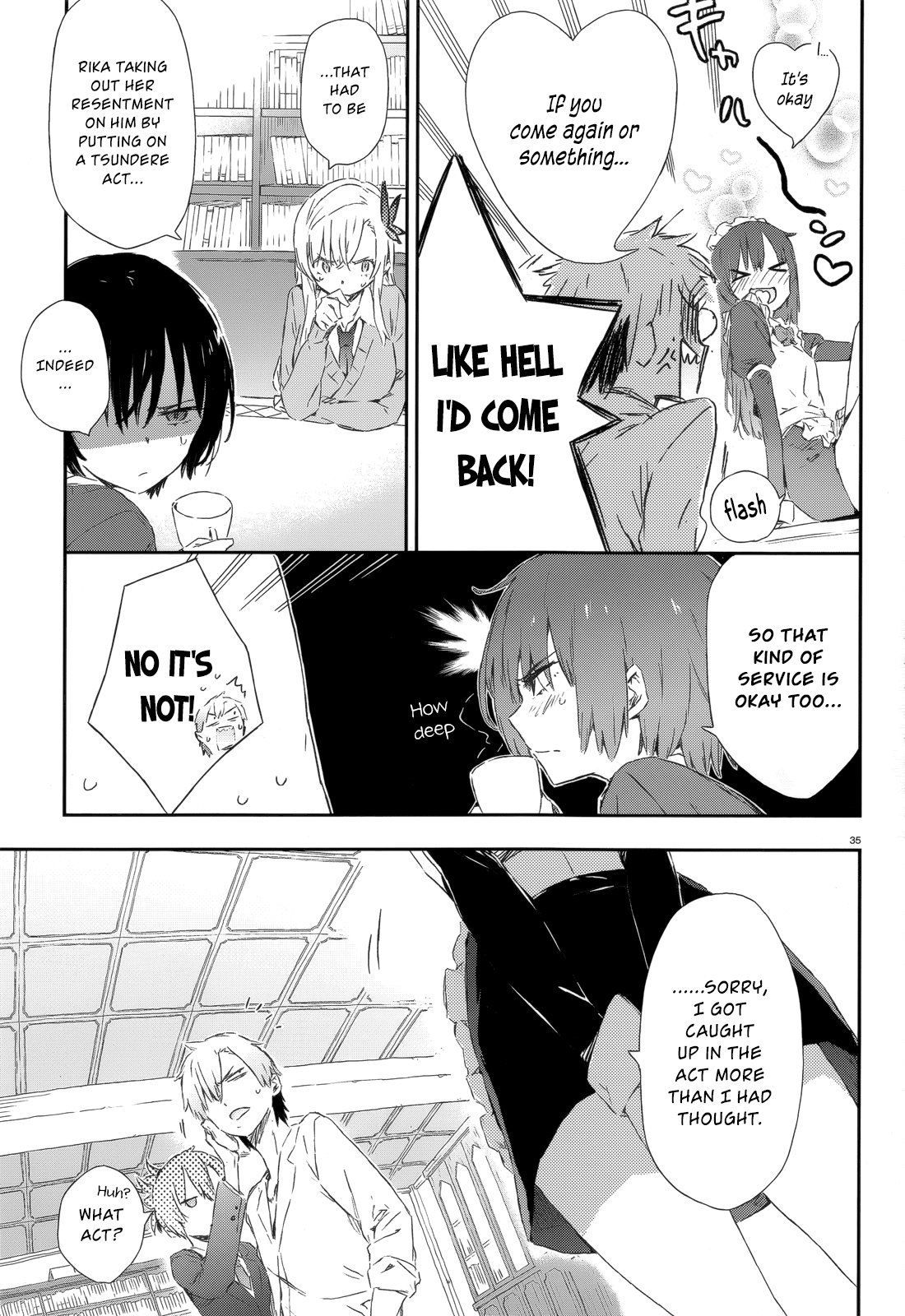Boku wa Tomodachi ga Sukunai Chapter 44 page 35 - Chapter 44: What He Had Already Realized