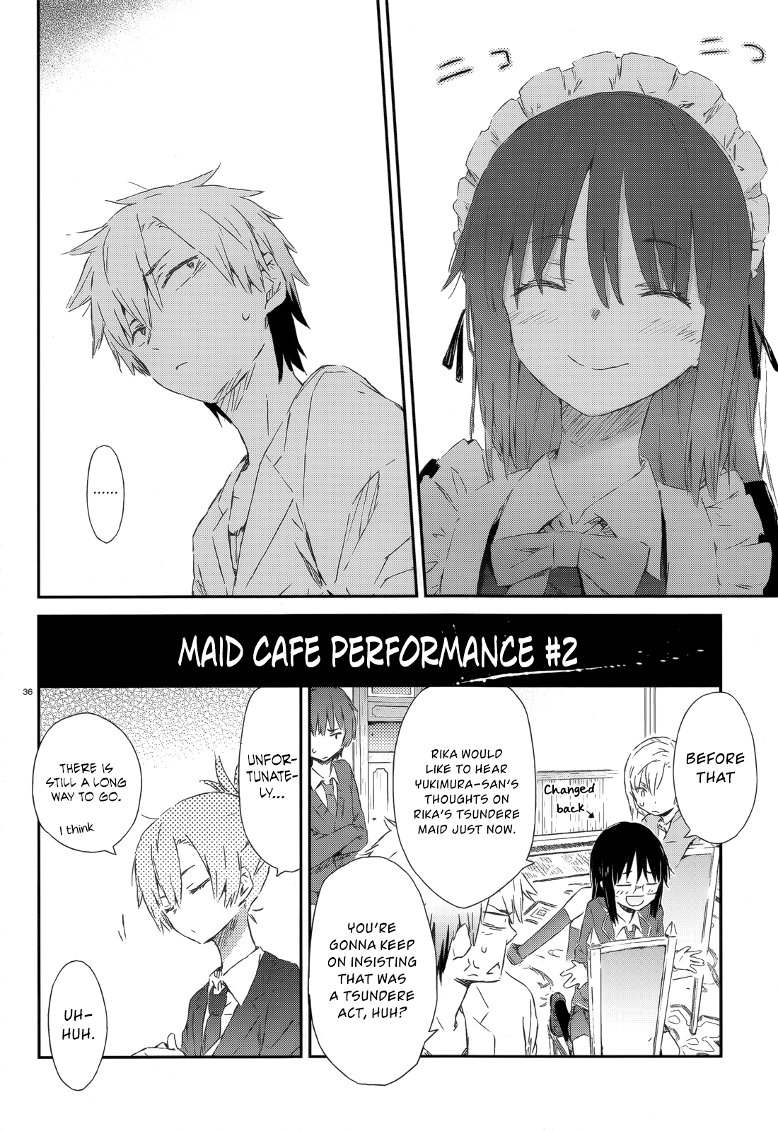 Boku wa Tomodachi ga Sukunai Chapter 44 page 36 - Chapter 44: What He Had Already Realized