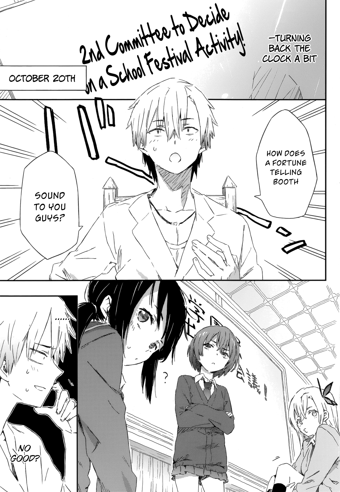 Boku wa Tomodachi ga Sukunai Chapter 45 page 3 - Chapter 45: Fortune Telling