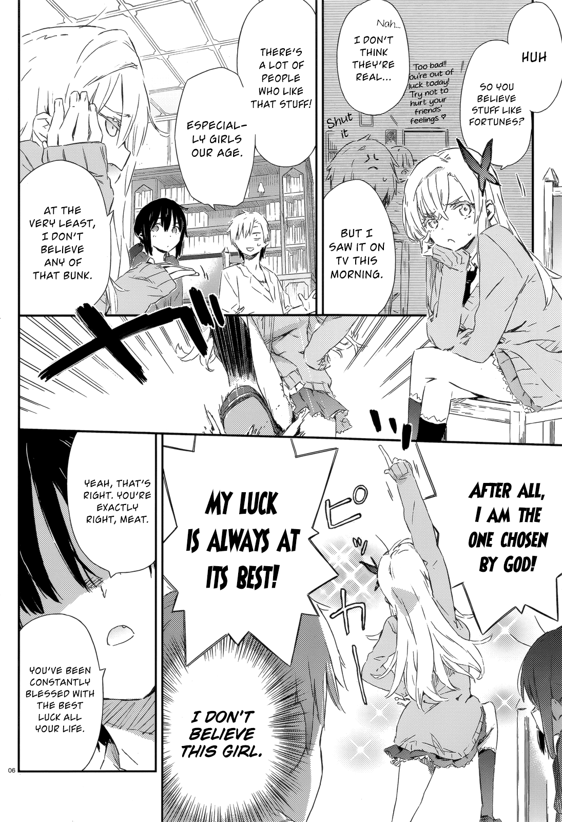 Boku wa Tomodachi ga Sukunai Chapter 45 page 4 - Chapter 45: Fortune Telling