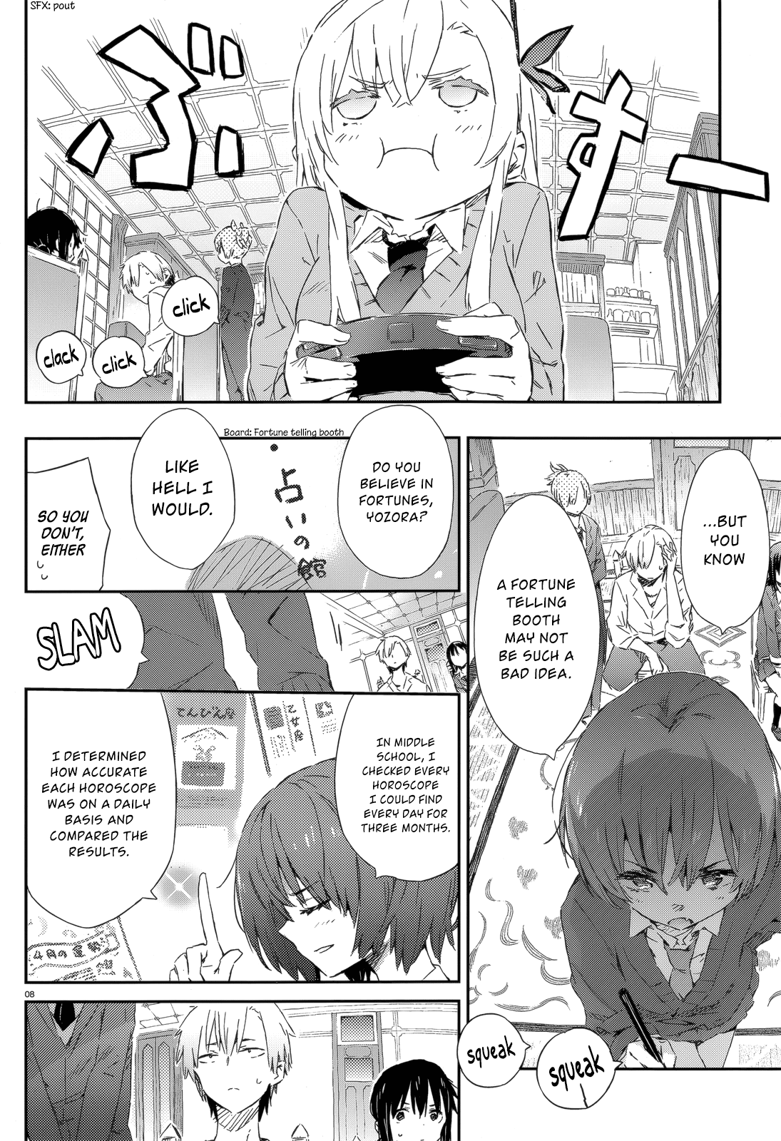 Boku wa Tomodachi ga Sukunai Chapter 45 page 6 - Chapter 45: Fortune Telling
