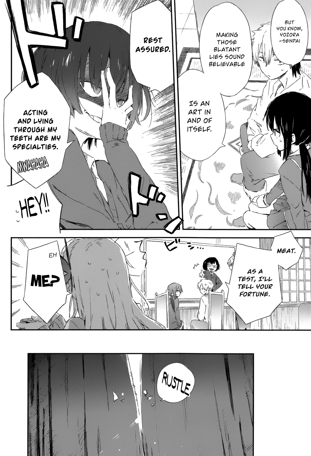 Boku wa Tomodachi ga Sukunai Chapter 45 page 8 - Chapter 45: Fortune Telling
