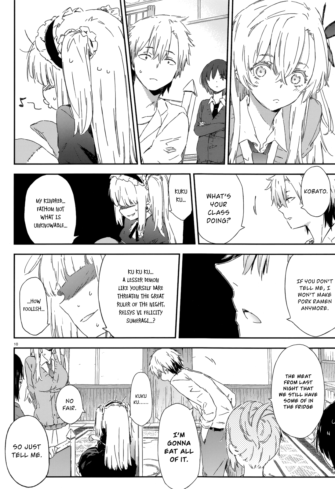 Boku wa Tomodachi ga Sukunai Chapter 46 page 10 - Chapter 46: 3rd Committee to Decide on a School Festival Activity