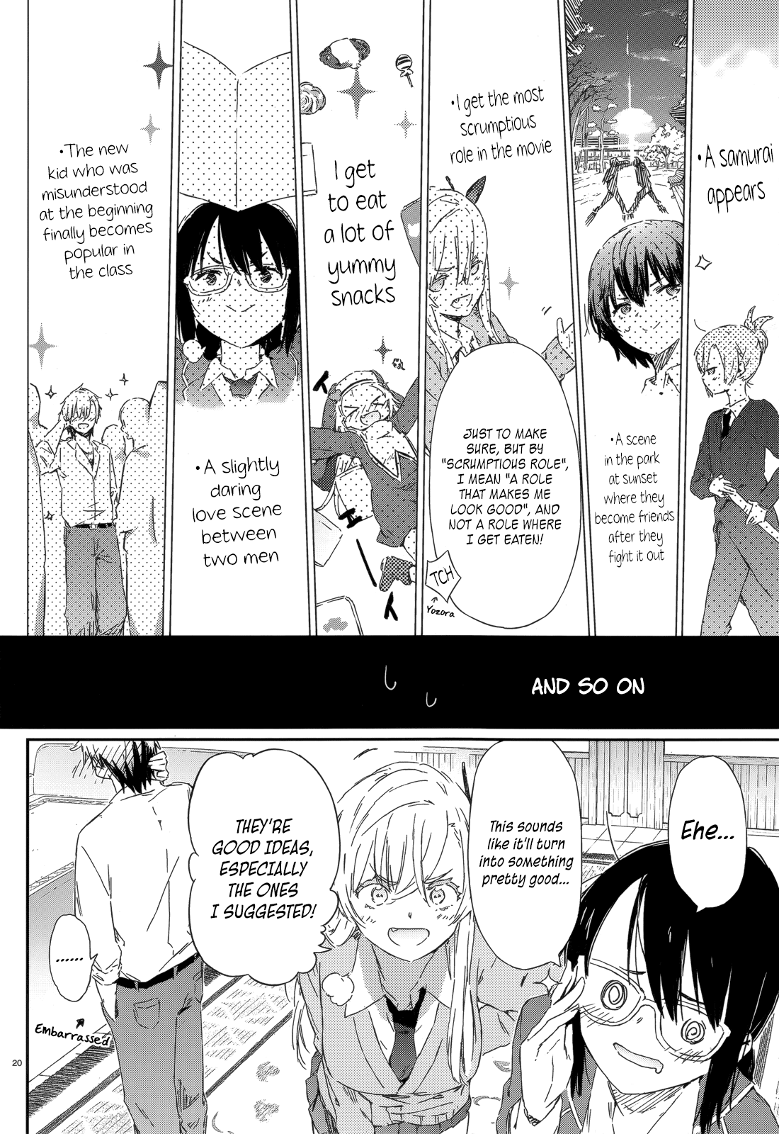 Boku wa Tomodachi ga Sukunai Chapter 46 page 20 - Chapter 46: 3rd Committee to Decide on a School Festival Activity
