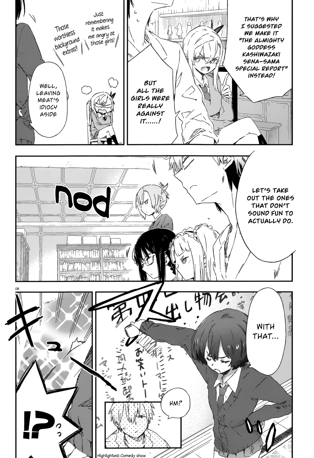 Boku wa Tomodachi ga Sukunai Chapter 46 page 6 - Chapter 46: 3rd Committee to Decide on a School Festival Activity