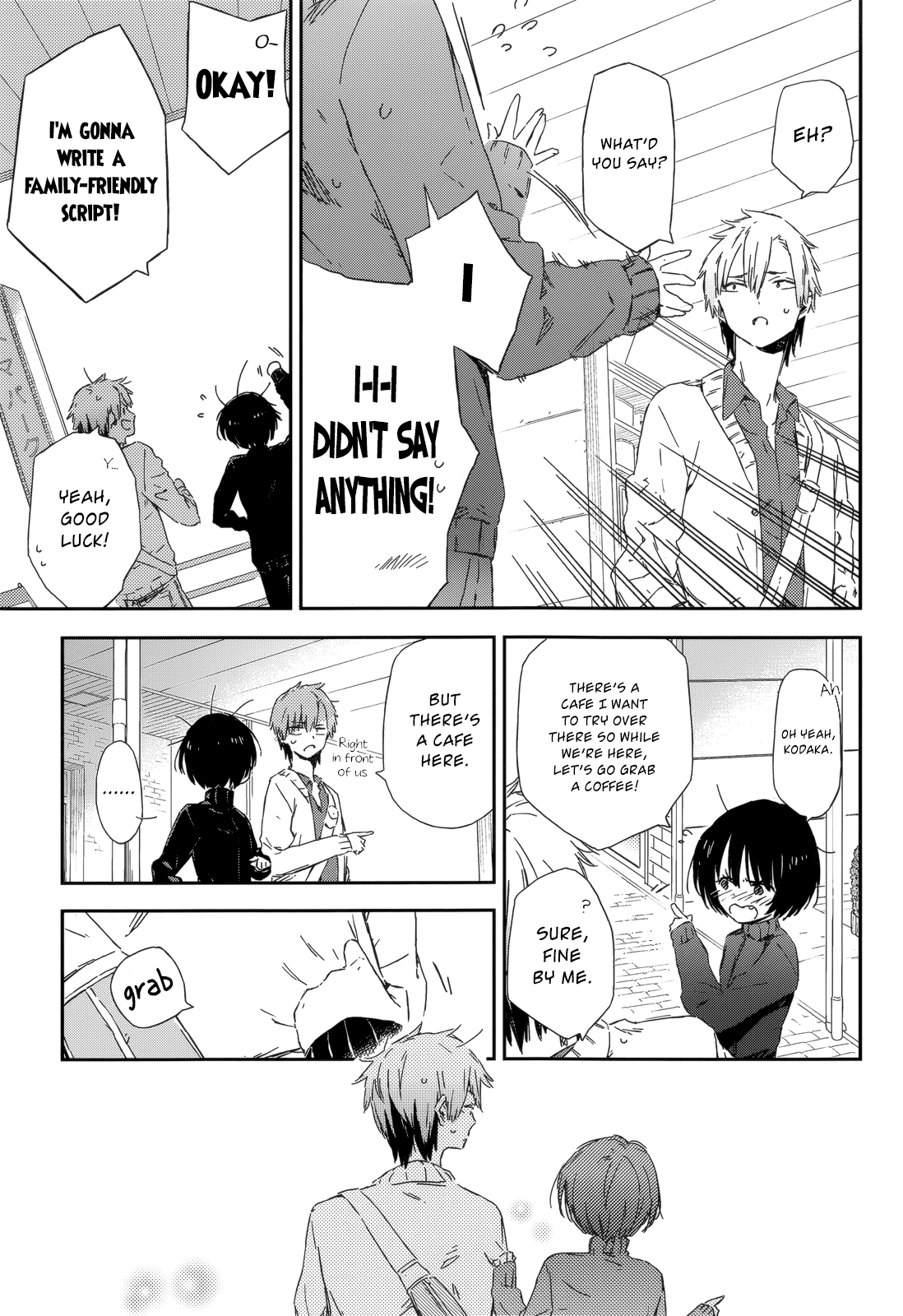 Boku wa Tomodachi ga Sukunai Chapter 47 page 14 - Chapter 47: Is this a date? No, it's a battlefield flag.