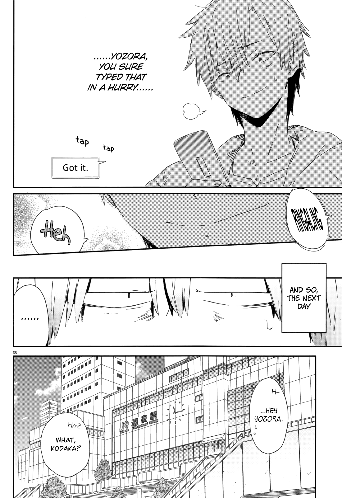 Boku wa Tomodachi ga Sukunai Chapter 47 page 6 - Chapter 47: Is this a date? No, it's a battlefield flag.