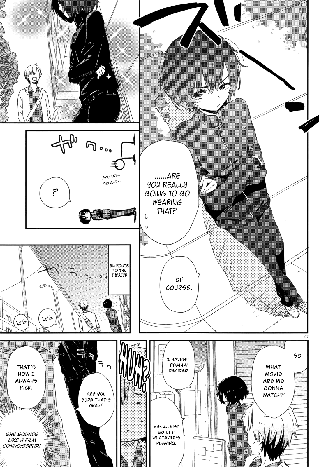 Boku wa Tomodachi ga Sukunai Chapter 47 page 7 - Chapter 47: Is this a date? No, it's a battlefield flag.
