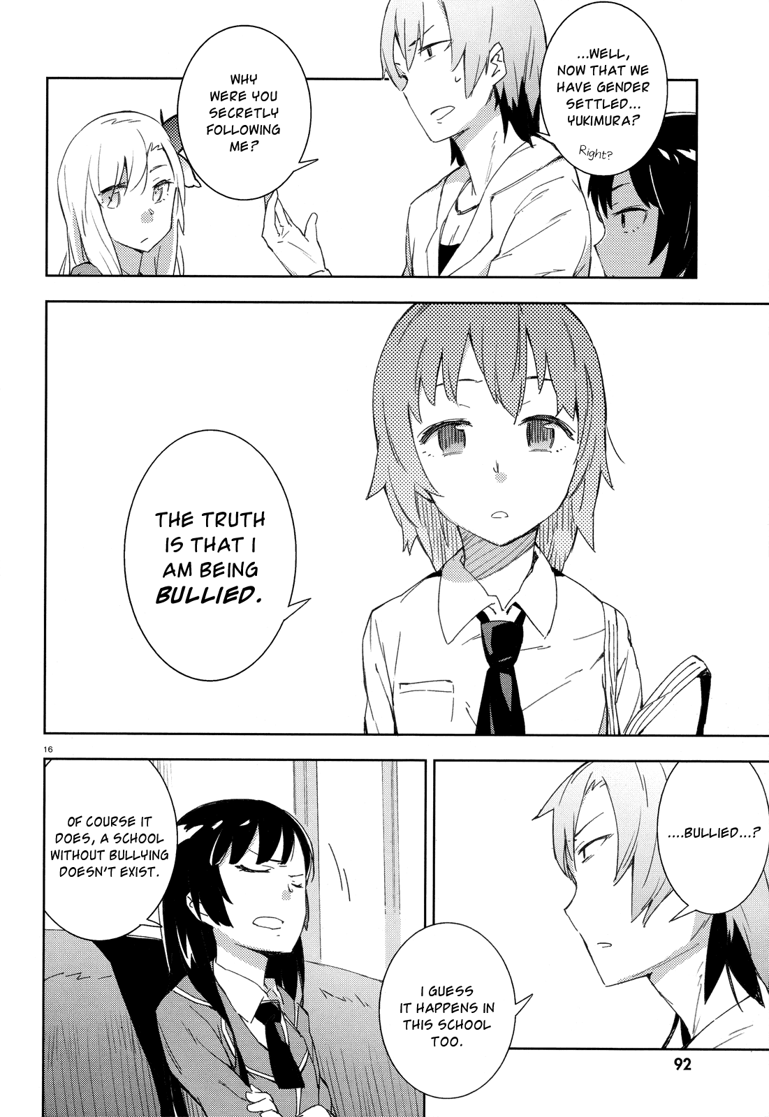 Boku wa Tomodachi ga Sukunai Chapter 5 page 16 - Chapter 5: One Day, After School in the Clubroom