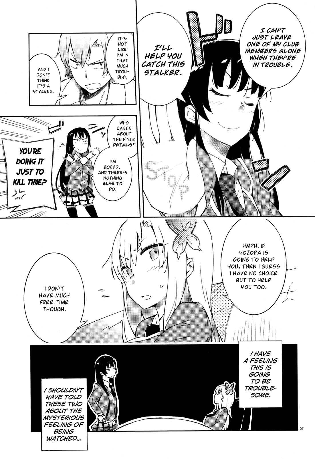 Boku wa Tomodachi ga Sukunai Chapter 5 page 7 - Chapter 5: One Day, After School in the Clubroom