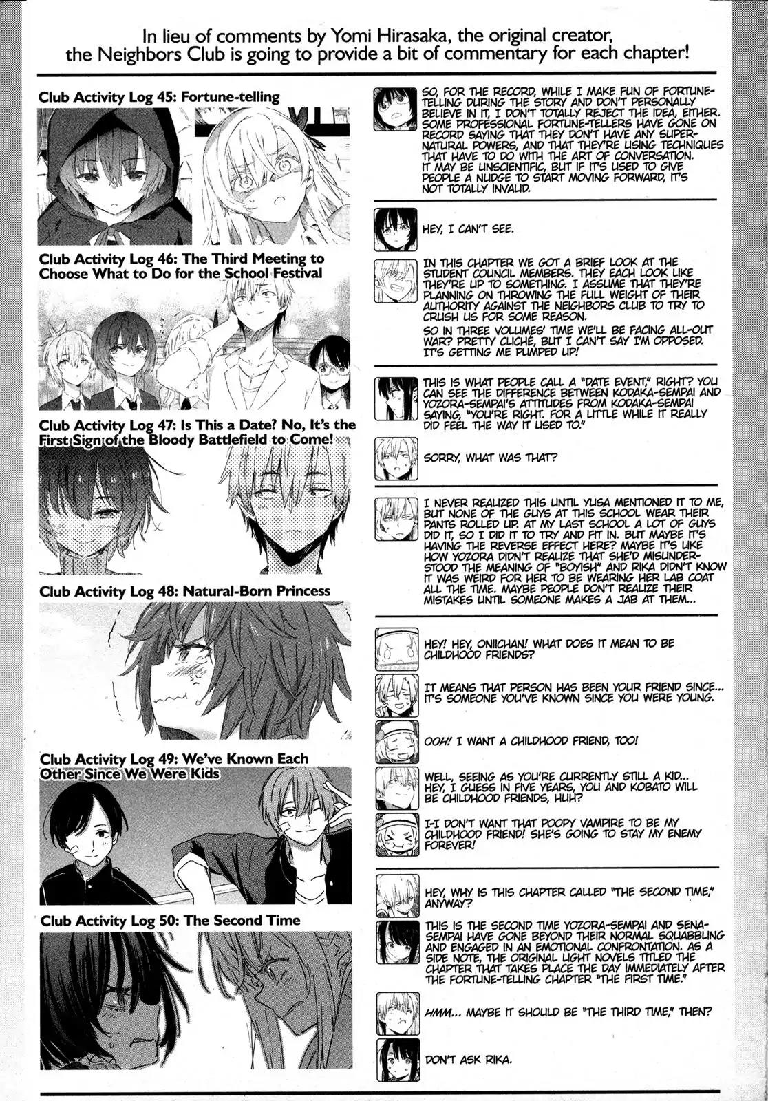 Boku wa Tomodachi ga Sukunai Chapter 50 page 34 - Chapter 50: The Second Time