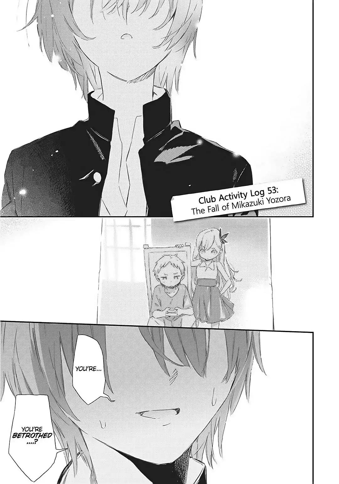 Boku wa Tomodachi ga Sukunai Chapter 53 page 1 - Chapter 53: The Fall of Mikazuki Yozora
