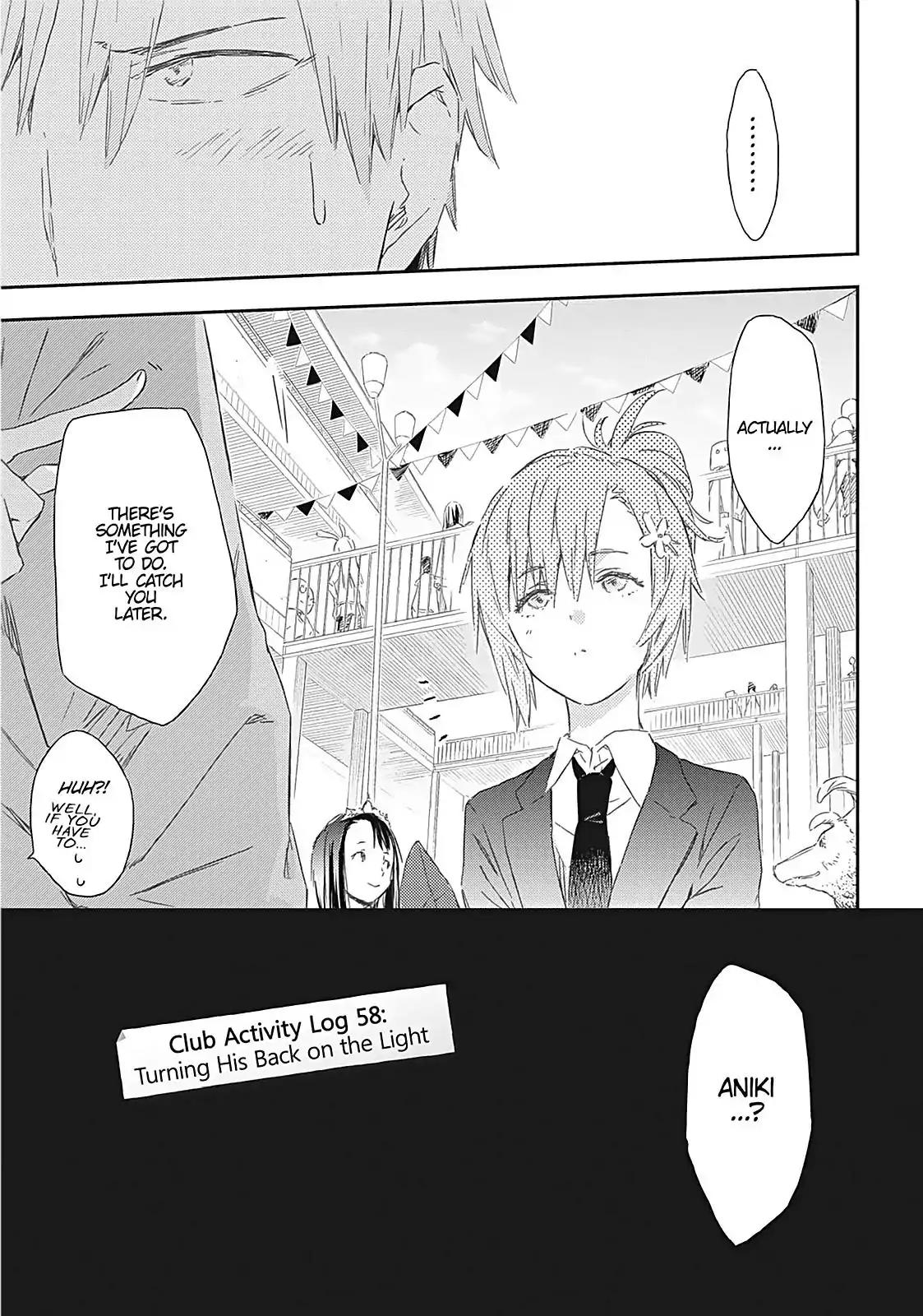 Boku wa Tomodachi ga Sukunai Chapter 58 page 3 - Chapter 58: Turning His Back On The Light
