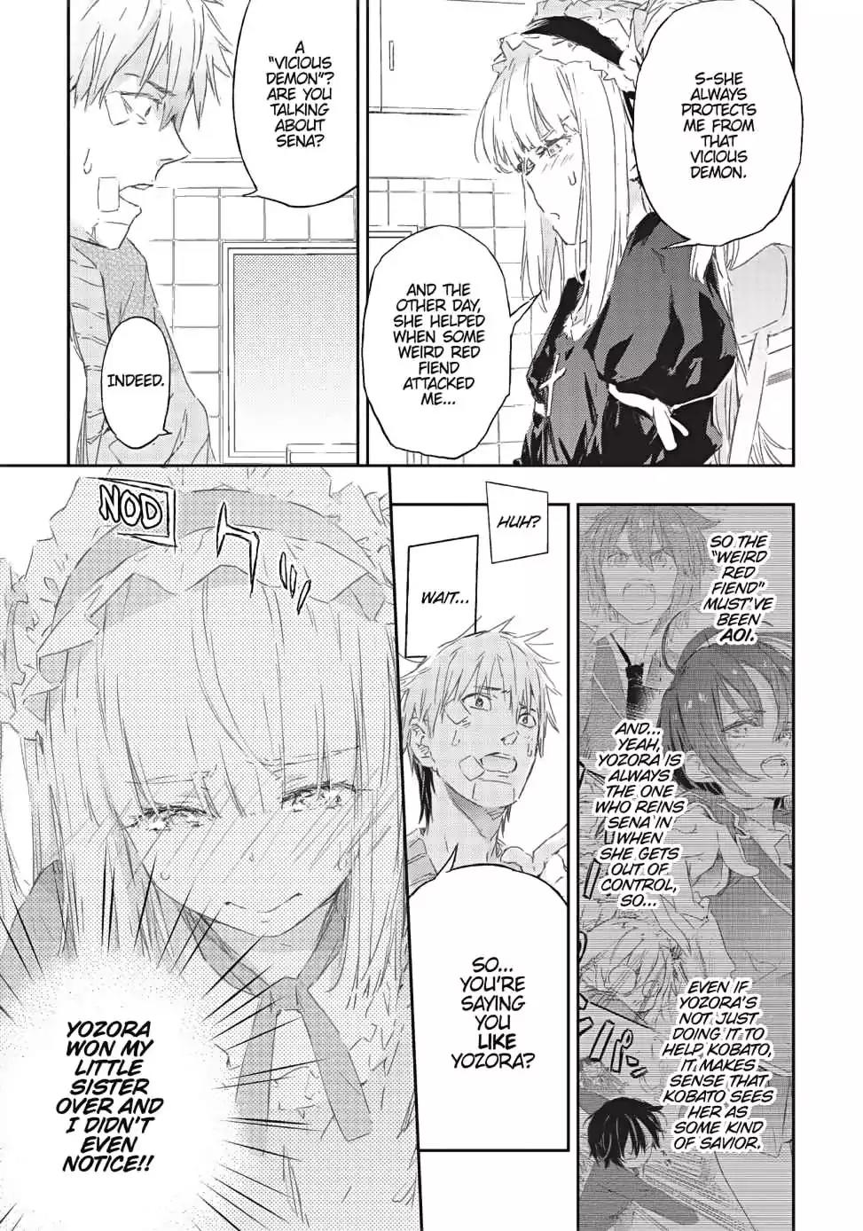 Boku wa Tomodachi ga Sukunai Chapter 66 page 21 - Chapter 66: Dark Knight