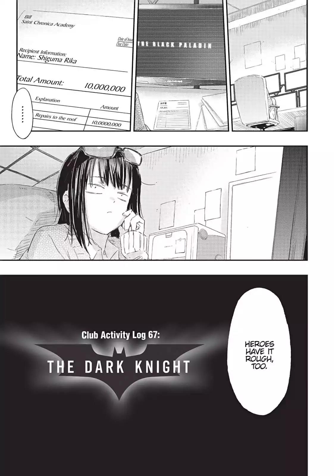 Boku wa Tomodachi ga Sukunai Chapter 67 page 3 - Chapter 67: The Dark Knight