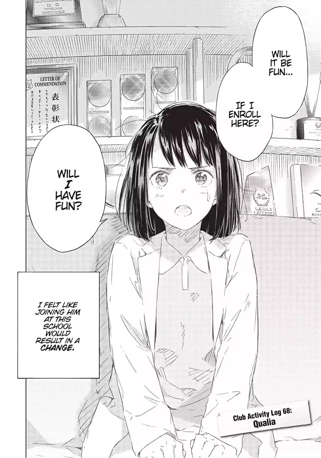 Boku wa Tomodachi ga Sukunai Chapter 68 page 2 - Chapter 68: Qualia