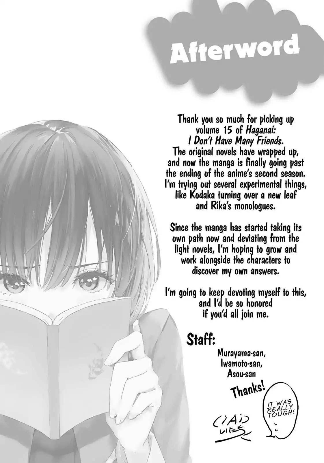 Boku wa Tomodachi ga Sukunai Chapter 69 page 40 - Chapter 69: Hero/Your Name