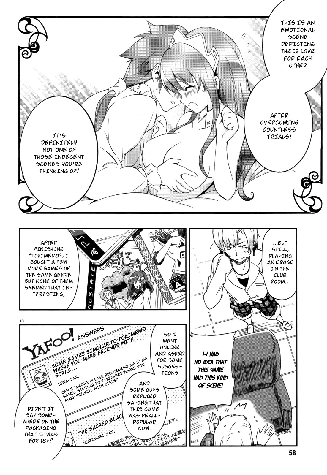 Boku wa Tomodachi ga Sukunai Chapter 7 page 10 - Chapter 7: Upon the Dirtied Sorrow