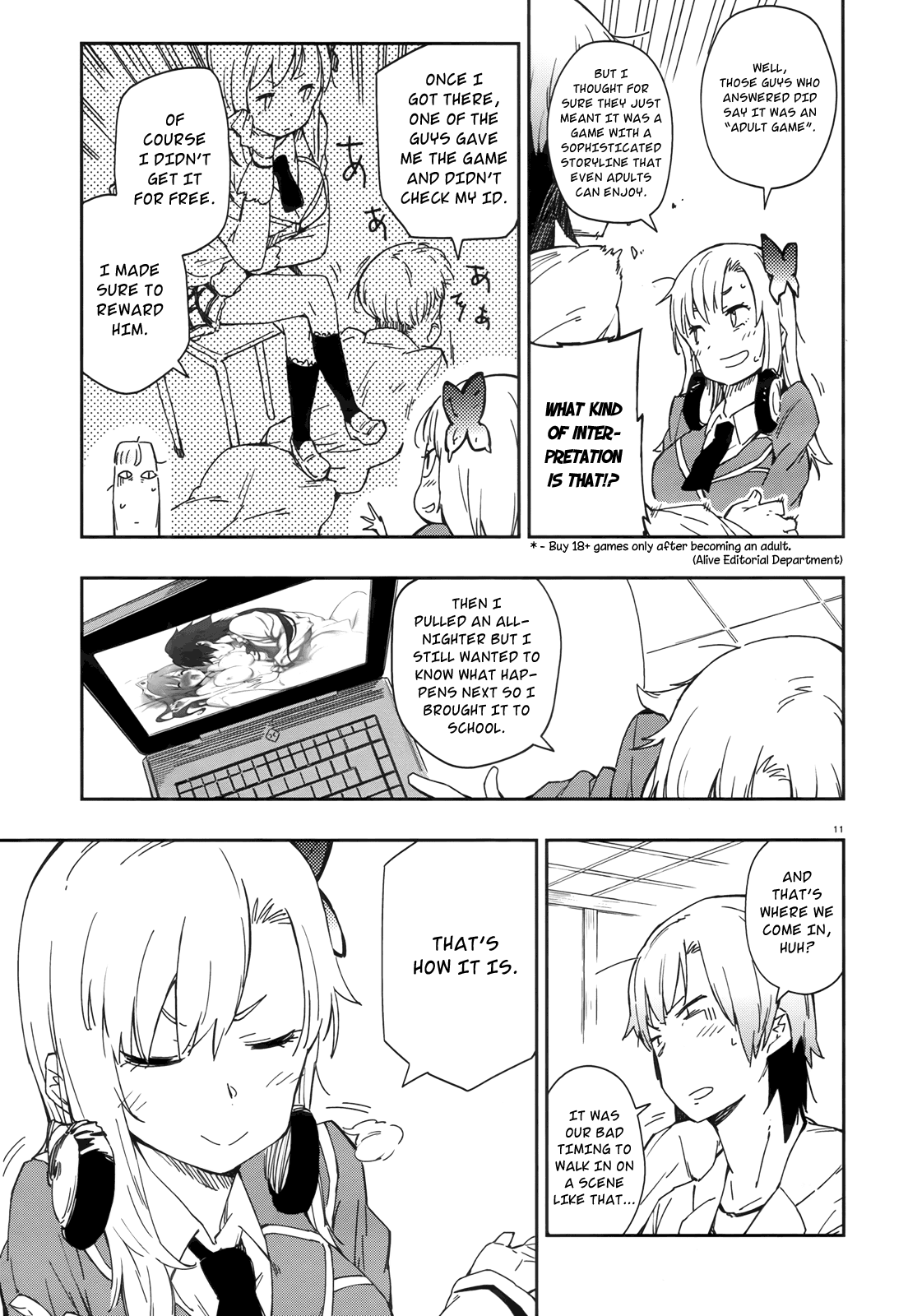 Boku wa Tomodachi ga Sukunai Chapter 7 page 11 - Chapter 7: Upon the Dirtied Sorrow