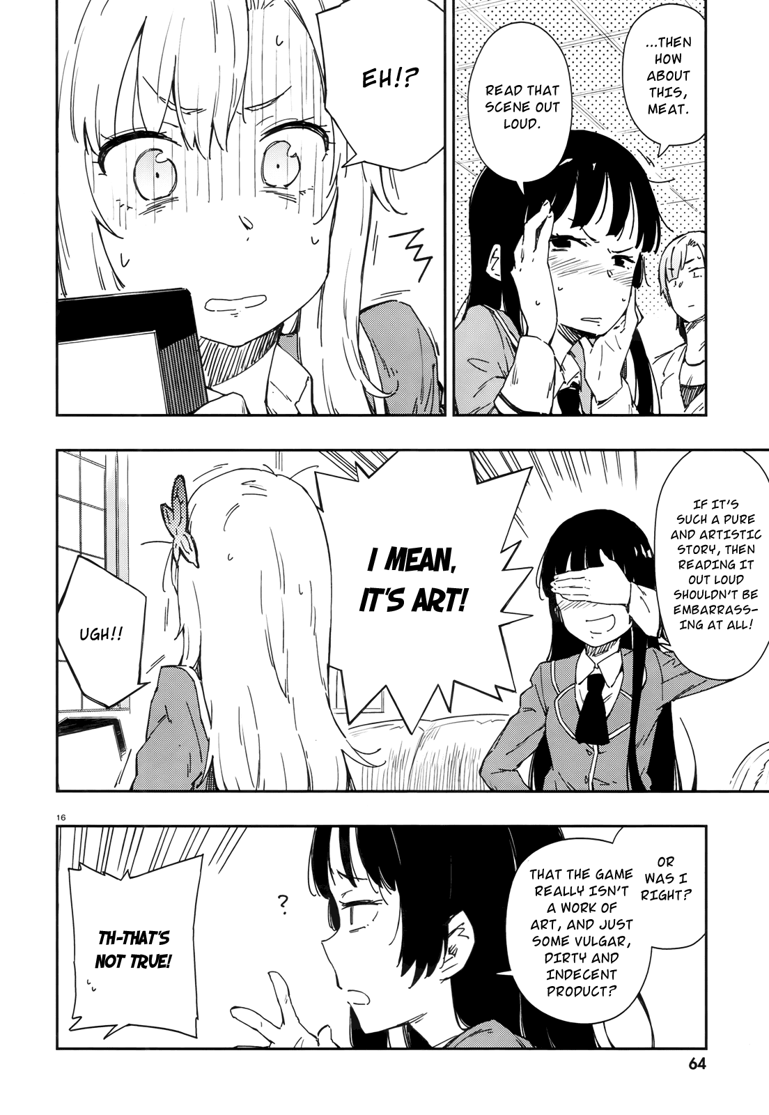 Boku wa Tomodachi ga Sukunai Chapter 7 page 16 - Chapter 7: Upon the Dirtied Sorrow