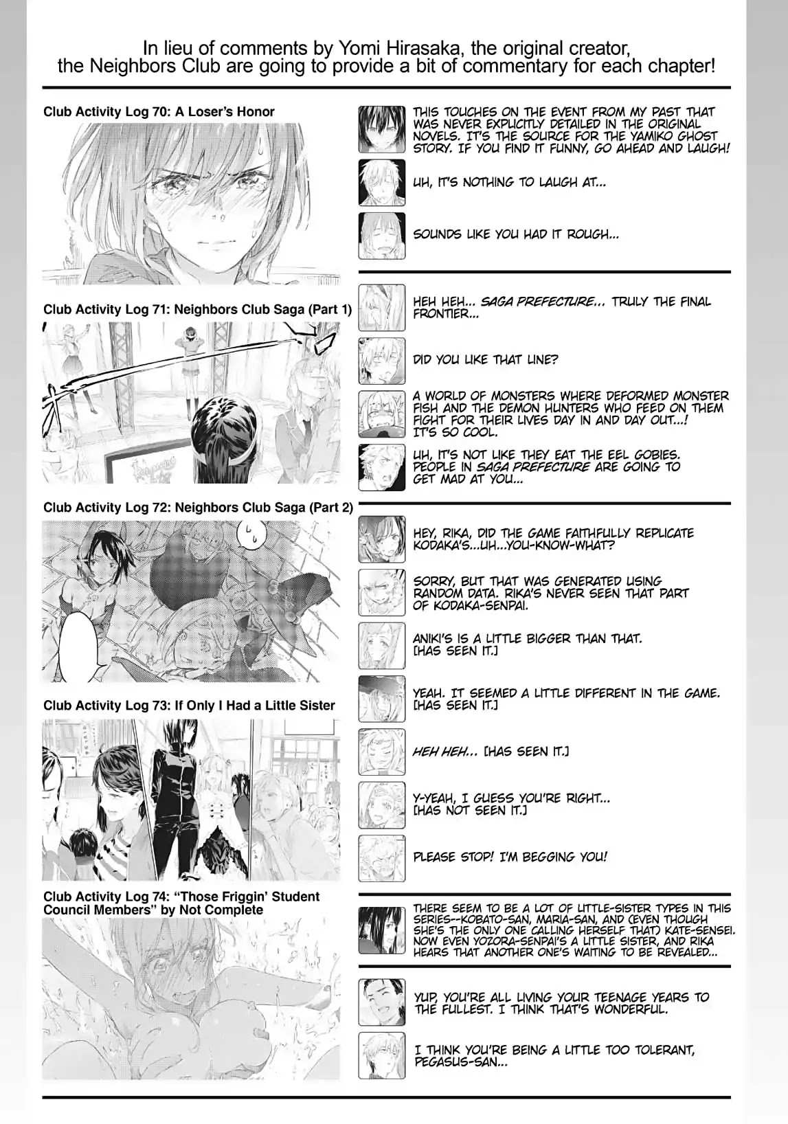 Boku wa Tomodachi ga Sukunai Chapter 74 page 42 - Chapter 74: "Those Figgin' Student Council Members" by Not Complete