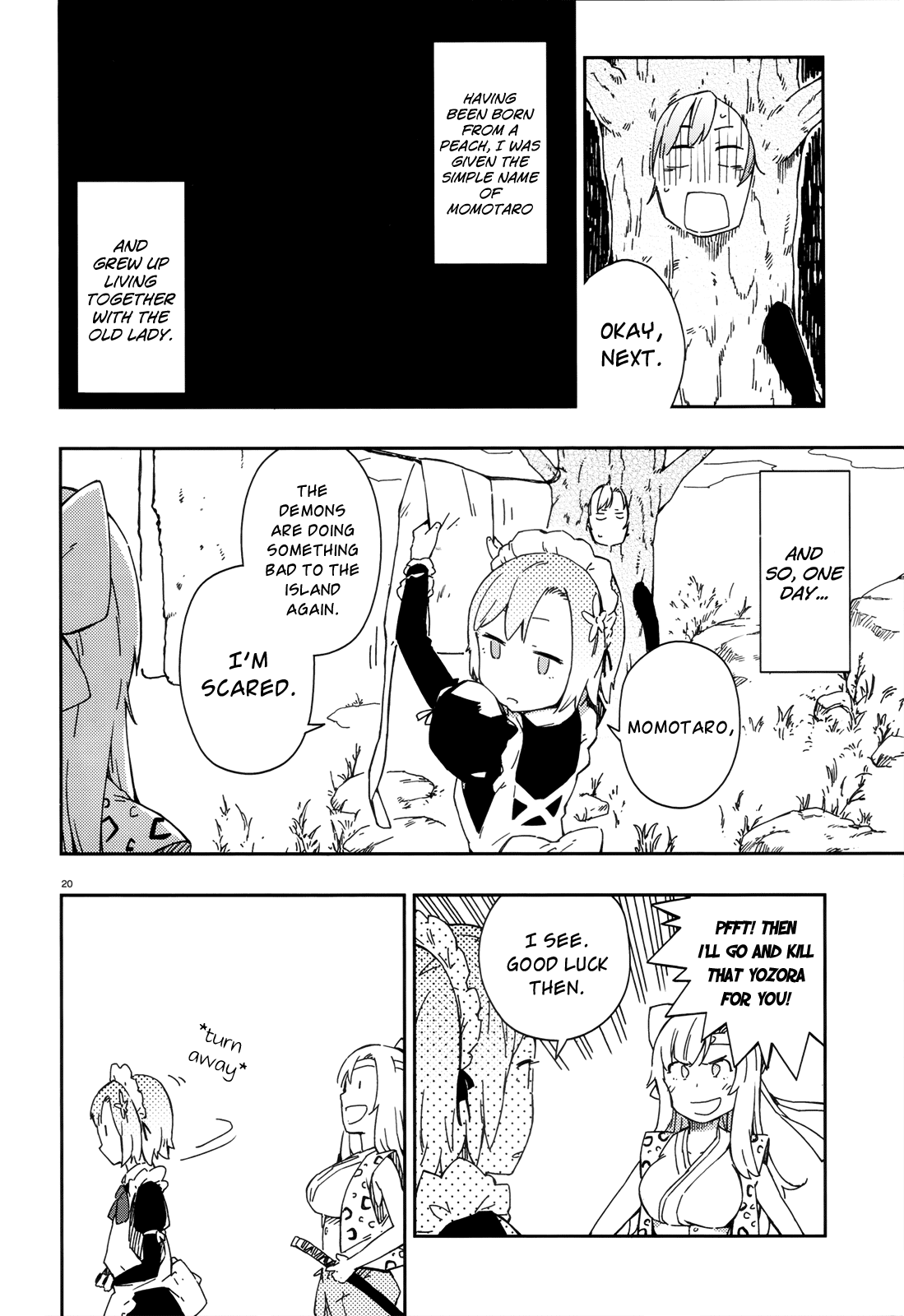 Boku wa Tomodachi ga Sukunai Chapter 8 page 20 - Chapter 8: The Legend of Momotaro