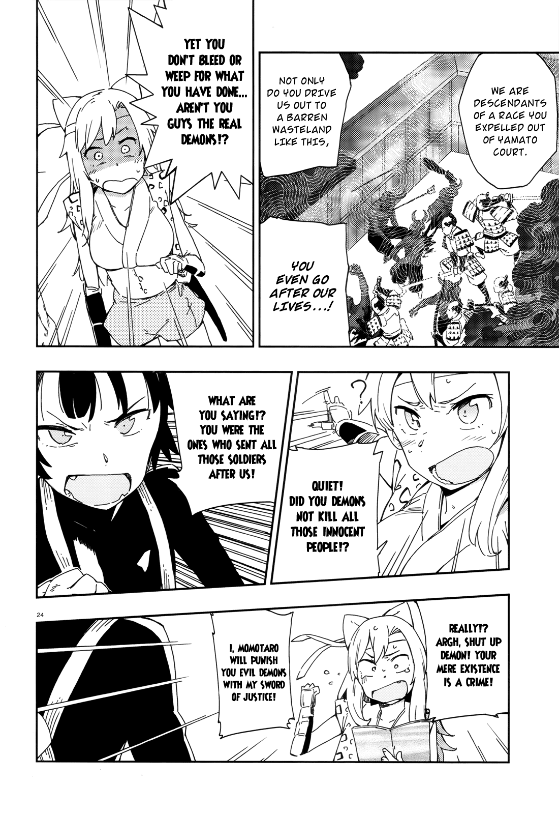 Boku wa Tomodachi ga Sukunai Chapter 8 page 24 - Chapter 8: The Legend of Momotaro